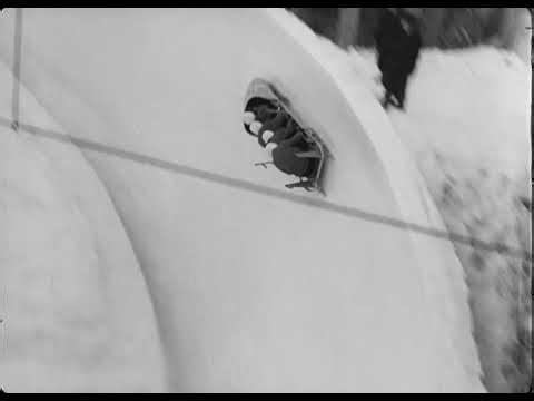 1960 World 4-man Bobsled Championships in Cortina, Italy
