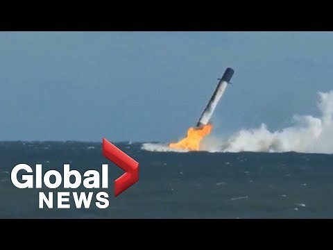 SpaceX crash: Elon Musk shares new video of Falcon 9's sea landing