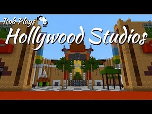 Minecraft Disney World - Hollywood Studios Part 1 (MCMagic)