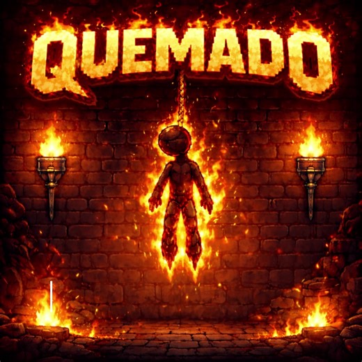 Hice mi primer juego 🔥 Se llama Adivina o Arde Si fallas… te quemas Lo estoy terminando y pronto saldrá 📱 #arcade #pixelart #indiedev #godot #juegos