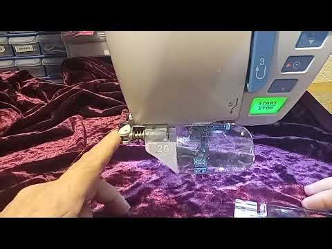 Janome Magnifiers - Quick demo of how to put on and take off the magnifier for your Skyline machine.