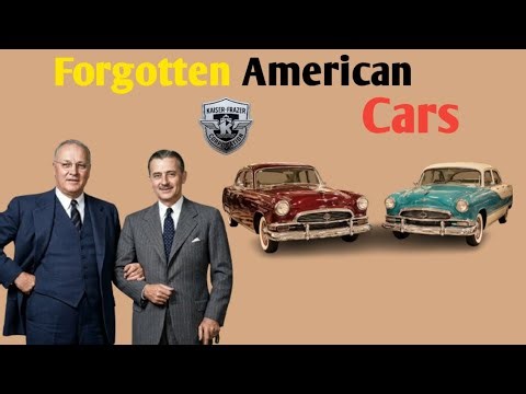 Kaiser-Frazer: The Rise & Fall of Forgotten American Cars#history