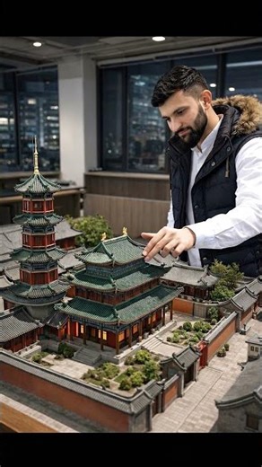Niujie Mosque 🕌 | Chinese Style Scale ModelNiujie Mosque Model | Beijing Islamic Architecture