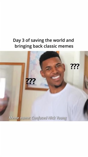 Mememysterymemehistory on Instagram: "Meme history: “Confused Nick Young,” also known as “Swaggy P,” is a reaction meme featuring NBA player Nick Young making a confused facial expression, often shown with question marks around his head. The image originates from a 2014 YouTube video in which Young reacts in disbelief to something his mother says during an interview. The screenshot spread widely on social media and became a popular reaction image used to express confusion, disbelief, or situatio