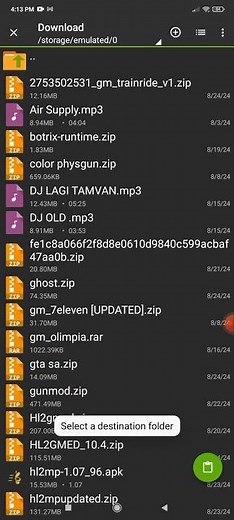 how to install HL2GMED android