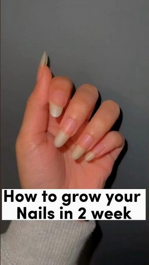 How To Grow Nails💅 In 1 week Grow Long Nails Fast At One Night Use Home Remedies #nailgrowth