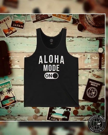 Aloha Mode ON, Hawaii Tank Top