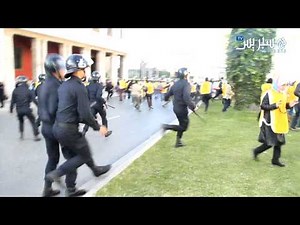 Hespress.com: Protestations & forces à Rabat