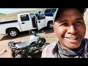 Adult On TaoTao Cheetah 125cc ATV Quad And FPV Quad Dirt Bikes Chase