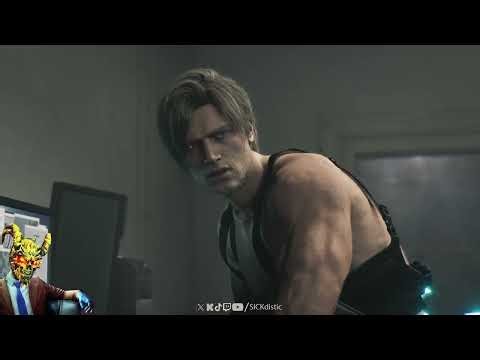 Shirtless Leon with a sniper - Resident Evil 9 Requiem