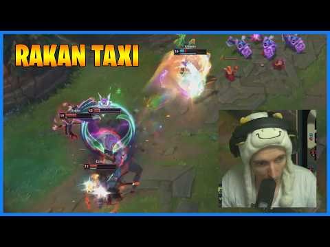 Rakan Taxi Gone Wrong! LoL Daily Moments