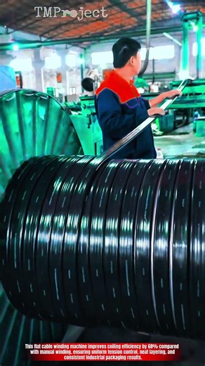 Innovative Flat Cable Winding Machine : Best Precision Coil Handling
