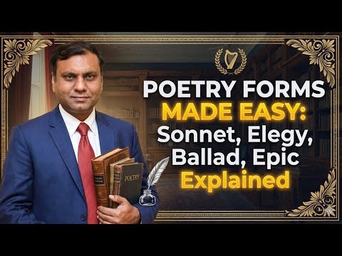 Poetry Forms Made Easy: Sonnet, Elegy, Ballad, Epic Explained