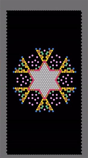 Goodbye 3I/ATLAS ♫ #cellularautomata #algorithmicart #shorts #mathart