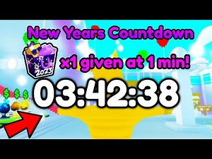 NEW YEARS Update *LEAKED* COUNTDOWN... in Pet Simulator X!