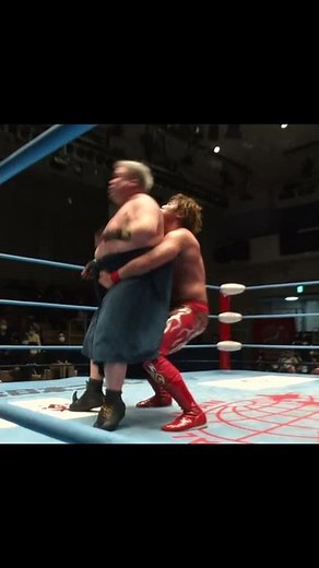 衝撃! 165kgをジャーマン･スープレックス･ホールド! #Short