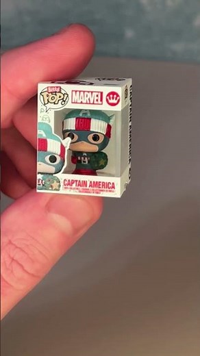 Holiday Captain America Bitty Pop | Marvel Mini Collectible #funko