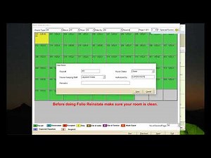 How to use Folio Reinstate Option in IDS 6.5 & 7.0 Software