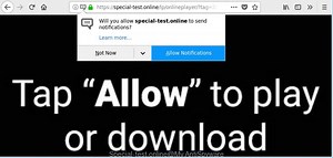 How to remove Special-test.online pop-ups [Chrome, Firefox, IE, Edge] - MyAntiSpyware