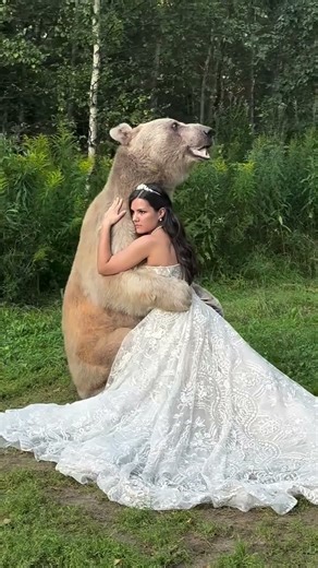Adorable Panda Hugs Girl — Cutest Moment Ever
