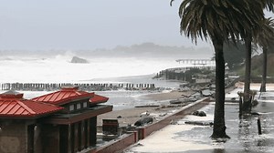 Dramatic videos, photos show the force of powerful bomb cyclone, 'Pineapple Express' slamming California