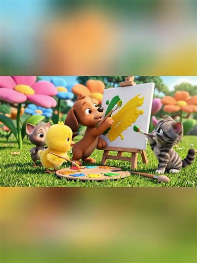 The Cutest Animal Dance Party Ever! 🦁💃" #aivideo #8kanimation #fruitcutting