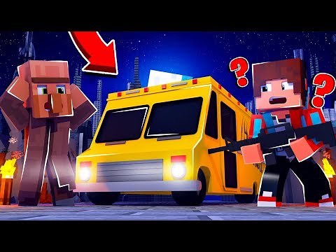 WE FOUND A CAR! ZOMBIE CITY SURVIVAL! ZOMBIE APOCALYPSE IN MINECRAFT #9