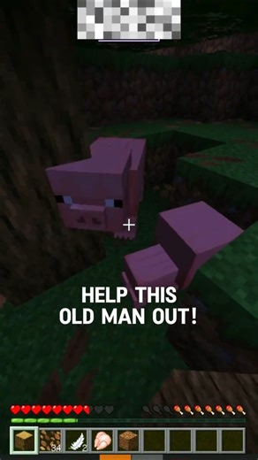 36 Year Old "Old Head" Plays Minecraft for the FIRST TIME! 😭 #shorts #minecraft