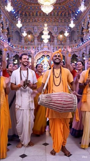 Hare Krishna Kirtan Dance 🙏 #HareKrishna