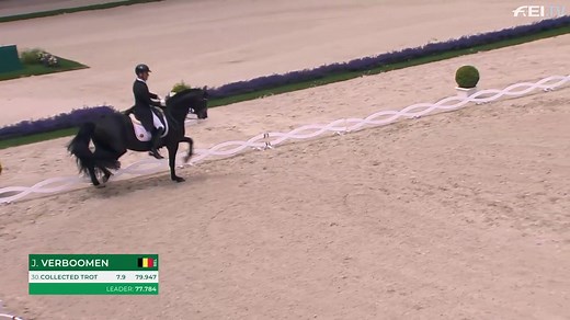 Justin Verboomen Shines in Aachen! 🌟 Belgium’s Justin Verboomen and Zonik Plus delivered a standout performance in the Grand Prix Special at the FEI Dressage Nations Cup™ in Aachen, taking the win with an impressive score of 80.745%. 🔥🏆 Their fluid, powerful test stood out among a world-class field and marked a career highlight for the pair in the iconic Deutsche Bank Stadium. 👏 Rewatch the full round and tune in for tomorrow’s Grand Prix Freestyle at 9:15 CEST on FEI.TV! 🎥💜 🔗 https://wat