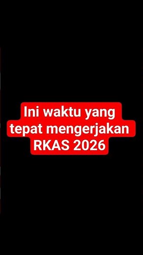 When to Start Preparing the 2026 RKAS?