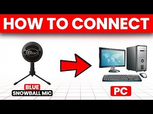 How To Connect Blue Snowball Mic To PC (How To Set Up And Use Blue Snowball Mic On PC)