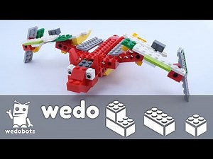 wedobots: Spooky Bat Instructions with LEGO® WeDo™ bricks