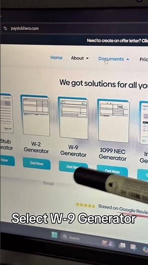 How to fill out a W9 form online using a W9 form online generator 🏆 #w9 #taxforms #w9form