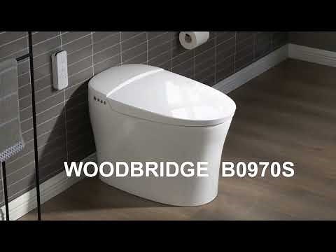 WOODBRIDGE Intelligent Bidet Toilet B0970S