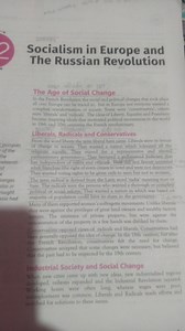 Socialism in Europe and The Russian Revolution: The Age of Soci... | Filo