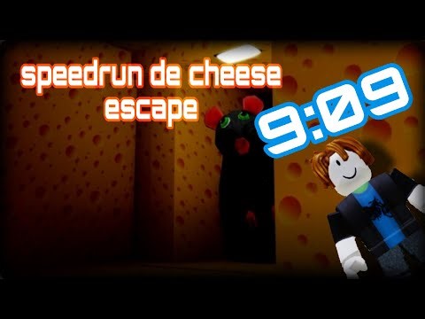 Speedrun de cheese escape capítulo 1 (9:09 - Roblox)