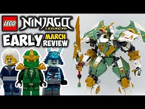 Lloyd's Titan Mech 15th Anniversary EARLY March 2026 Review! Ninjago Legacy Set 71860