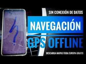 Espectacular navegador GPS con la opción de navegación offline sin usar tus datos móviles