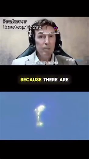 Beyondthe Radar on Instagram: "Professor Courtney Brown, known for his remote viewing research and extraterrestrial theories, explains why ETs are crashing into Earth—and the secret agreements made between alien species and governments. 👽🌍 Follow @officialtruecosmo for more on Aliens, Cryptids, Paranormal Activity, Conspiracies, and ALL things high strangeness. Also check out their Facebook, TikTok, and YouTube under the same name. #Aliens #UFO #Extraterrestrial #Conspiracy #RemoteViewing #Hig