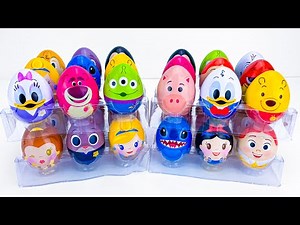 ASMR DISNEY Mickey SQUISHY Mystery Toys UNBOXING | NO TALKING