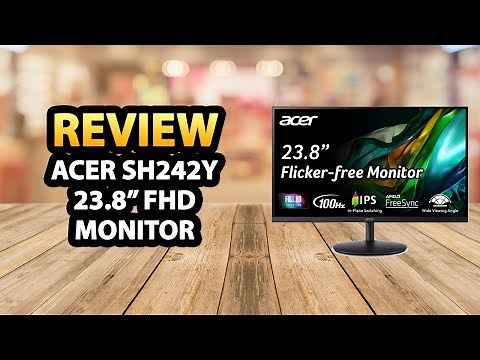 Acer SH242Y 23.8" FHD Home Office IPS Monitor ✅ Review
