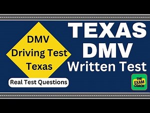 Texas DMV Written Test Questions with Explained Answers