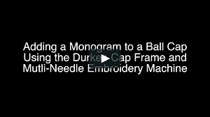 Durkee Multi-Needle Cap Frame - Brother