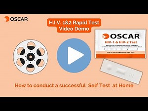 How to Take Hiv Rapid Test at Home with Oscar H.I.V. 1 & 2 Self Test Kit