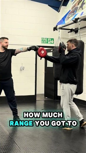 Perfect your range control 🥊