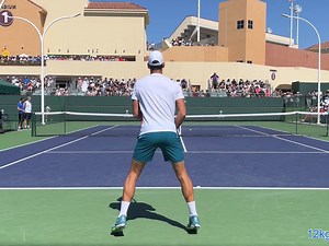 德约科维奇 - 梅德韦杰夫 I IW24 训练