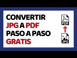 Cómo Convertir JPG a PDF Sin Programas ✅ Smallpdf