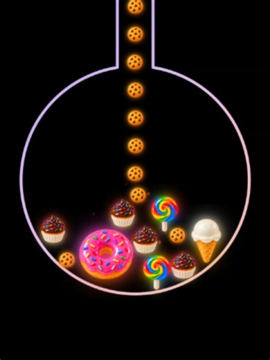 Will the Jelly Desserts merge into a Banana Split? #jellyfruit #marblerace #satisfyingvideo