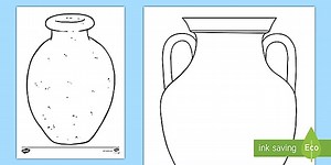 Greek Vase Coloring Pages